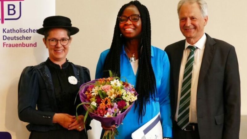 Rali Guemedji gewinnt Ellen-Ammann-Preis